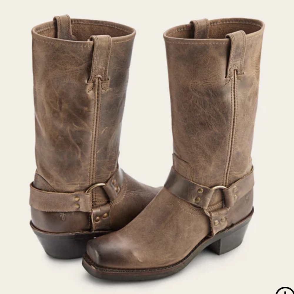 Frye 12R harness moto boot